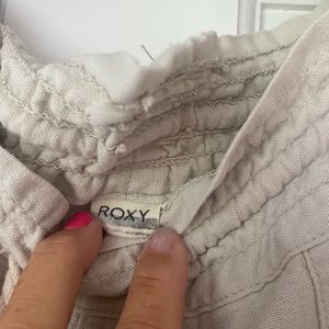 ROXY brand linen beach pant.